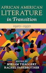 African American Literature in Transition, 1920–1930: Volume 9