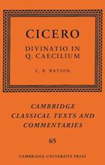 Cicero: Divinatio in Q. Caecilium