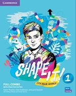 Shape It! Level 1 Full Combo Student's Book and Workbook with Practice Extra