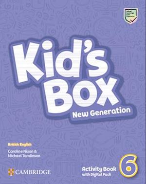 Kid's Box New Generation Level 6 Activity Book with Digital Pack British English