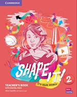 Shape It! Level 2 Teacher's Book and Project Book with Digital Resource Pack