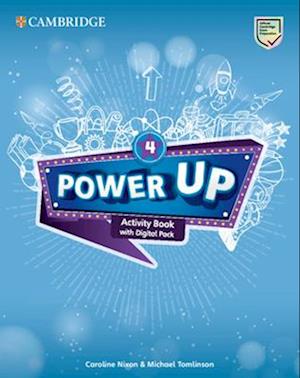 Power UP Level 4 Activity Book with Digital Pack and Home Booklet MENA