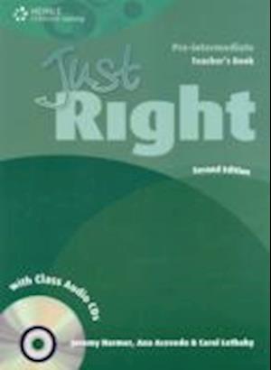 Just Right Pre-intermediate: Teacher's Book with Class Audio CD