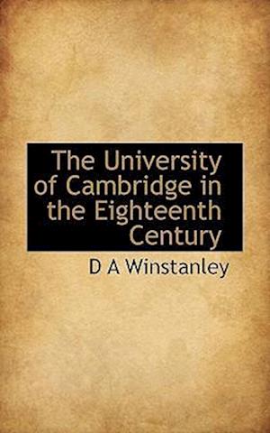 The University of Cambridge in the Eighteenth Century