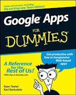 Google Apps For Dummies