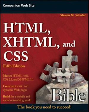 HTML, XHTML, and CSS Bible