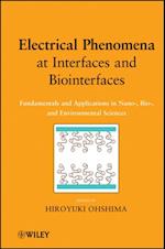 Electrical Phenomena at Interfaces and Biointerfaces