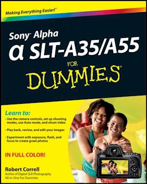 Sony Alpha SLT-A35 / A55 For Dummies