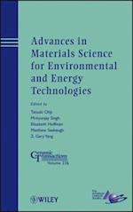 Advances in Materials Science for Environmental and Energy Technologies – Ceramic Transactions V236