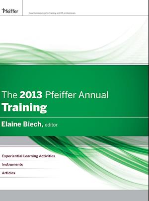 The 2013 Pfeiffer Annual – Training