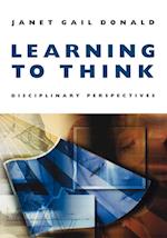 Learning to Think – Disciplinary Perspectives