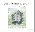 Sun, Wind, and Light: Architectural Design Strategies