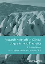 Research Methods in Clinical Linguistics and Phonetics