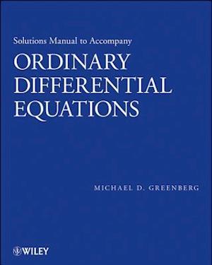 Solutions Manual to Accompany Ordinary Differential Equations