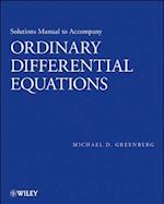 Solutions Manual to Accompany Ordinary Differential Equations