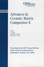 Advances in Ceramic Matrix Composites X