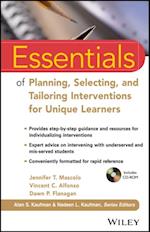 Essentials of Planning, Selecting, and Tailoring Interventions for Unique Learners