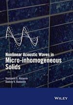 Nonlinear Acoustic Waves in Micro–inhomogeneous Solids