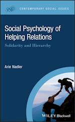 Social Psychology of Helping Relations