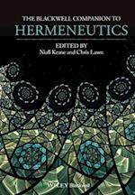 The Blackwell Companion to Hermeneutics