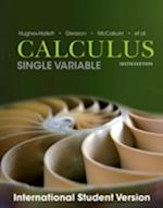 Calculus – Single Variable 6e International Student Version