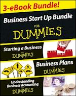 Business Start Up For Dummies Three e-book Bundle: Starting a Business For Dummies, Business Plans For Dummies, Understanding Business Accounting For Dummies