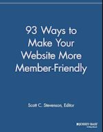 93 Ways to Make Your Website More Member–Friendly