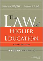 Law of Higher Education, 5th Edition