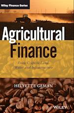 Agricultural Finance – From Crops to Land, Water and Infrastructure