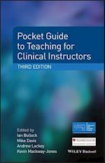 Pocket Guide to Teaching for Clinical Instructors  3e