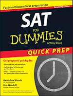 SAT For Dummies 2015 Quick Prep