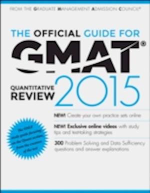 The Official Guide for GMAT Quantitative Review 2015 with Online Question Bank and Exclusive Video
