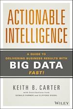 Actionable Intelligence – A Guide to Delivering Business Results with Big Data Fast!