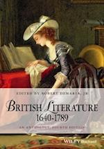 British Literature 1640–1789 – An Anthology 4e
