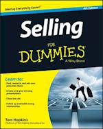Selling For Dummies 4e