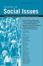 Ethnic–Racial Stigma and Physical Health Dispratities in the USA – From Psychological Theory and Evidence to Public Policy Solution