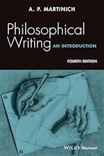 Philosophical Writing – An Introduction 4e