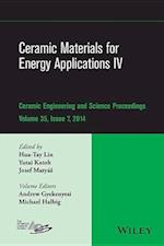 Ceramic Materials for Energy Applications IV – Ceramic Engineering and Science Proceedings, V 35  Issue 7