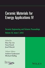 Ceramic Materials for Energy Applications IV
