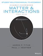 Matter and Interactions, Student Solutions Manual