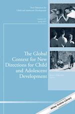 Global Context for New Directions for Child and Adolescent Development