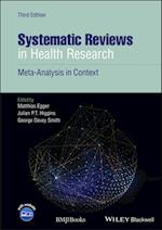 Systematic Reviews in Health Research