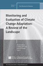 Monitoring and Evaluation of Climate Change Adaptation: A Review of the Landscape