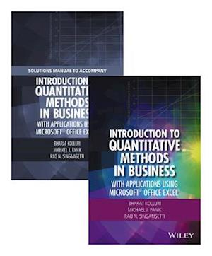 Introduction to Quantitative Methods in Business – With Applications Using Microsoft® Office Excel® Set