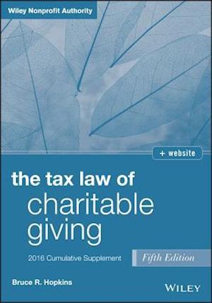 Tax Law of Charitable Giving 2016 Cumulative Supplement