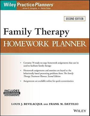 Family Therapy Homework Planner 2e