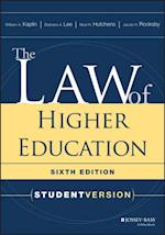 Law of Higher Education, Student Version