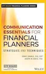 Communication Essentials for Financial Planners – Strategies and Techniques
