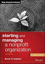 Starting and Managing a Nonprofit Organization