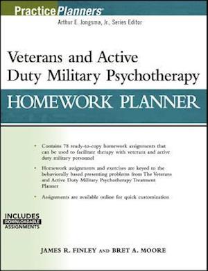 Veterans and Active Duty Military Psychotherapy Homework Planner